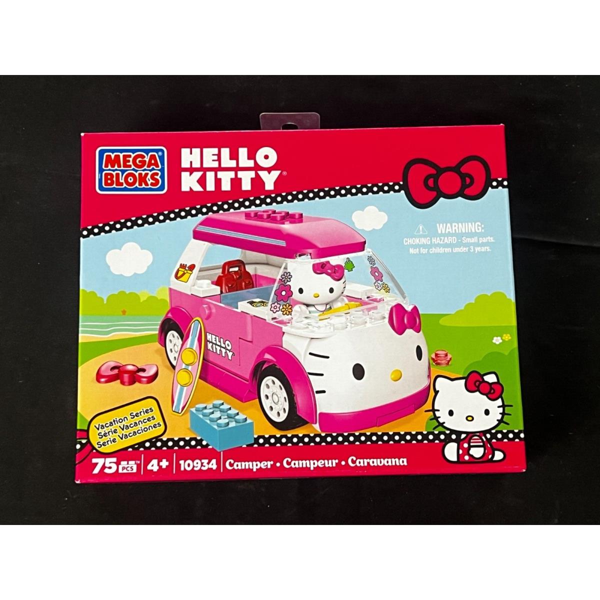 Mega Bloks 10934 2013 Hello Kitty Sanrio Exclusive Vacation Series Camper