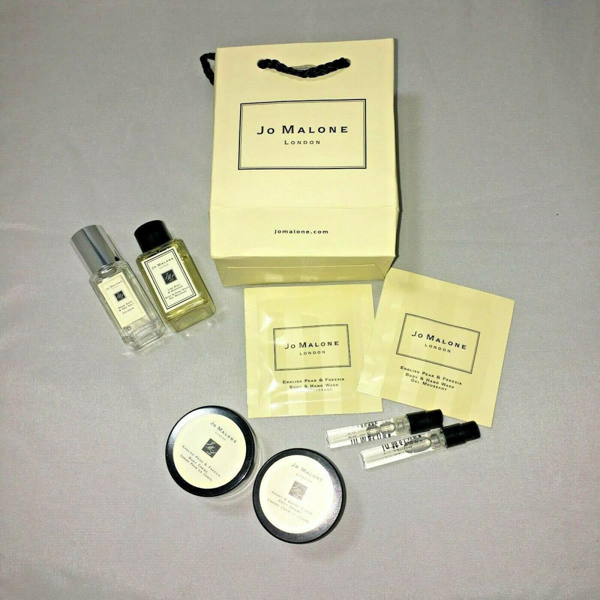 JO Malone Lot of 8 Body Creme Gel Moussant Cologne