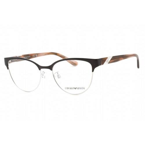 Emporio Armani EA1130-3178-52 Eyeglasses Size 52mm 17mm 140mm Brown Women