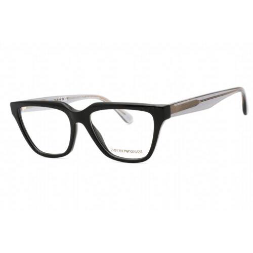 Emporio Armani EA3208-5017-52 Eyeglasses Size 52mm 16mm 140mm Black Women