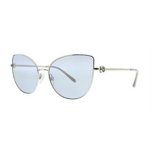 Emporio Armani 0EA2115 30151A Silver Cateye Sunglasses