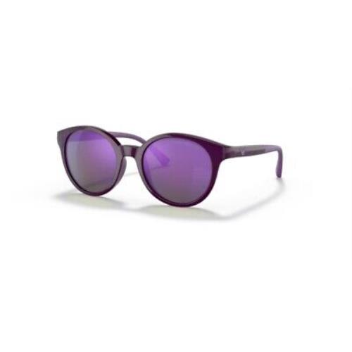 Emporio Armani EA4185 51154V Shiny Violet Grey Mir Violet 47 Women`s Sunglasses