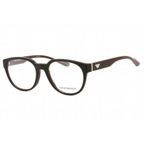 Emporio Armani EA3224F-5260-54 Eyeglasses Size 54mm 19mm 145mm Brown Men