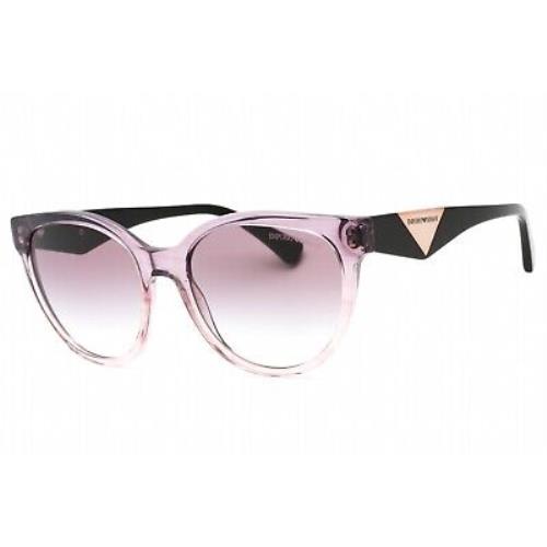 Emporio Armani EA4140 59668H Sunglasses Gradient Violet Frame Gradient Violet