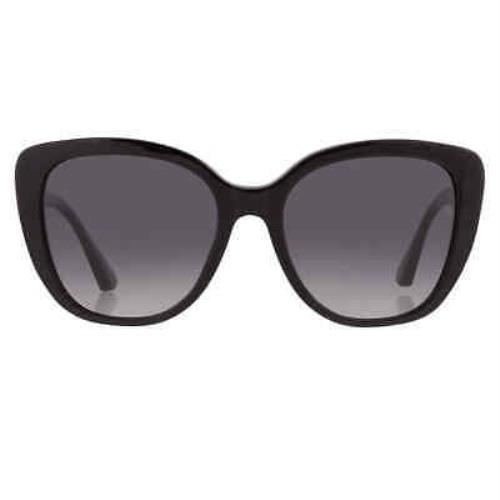 Emporio Armani Polarized Grey Gradient Butterfly Ladies Sunglasses EA4214U