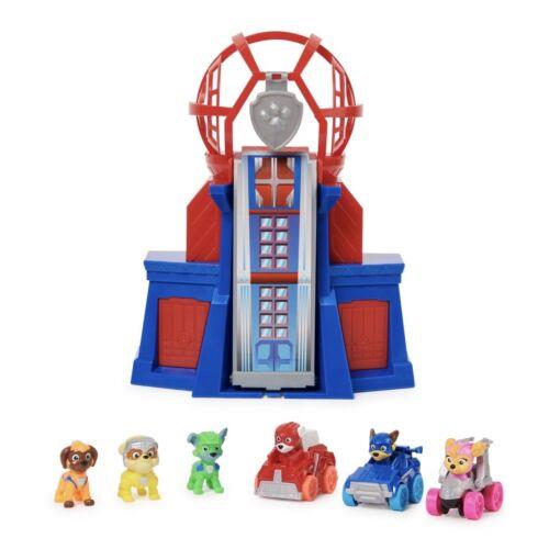 Paw Patrol Pup Squad The Mighty Movie Mini Lookout Tower Playset Gift Pack Rare
