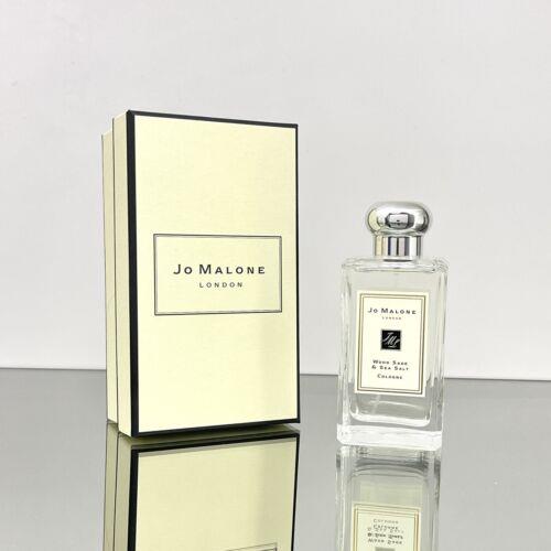 Jo Malone Wood Sage Sea Salt Unisex Cologne 3.4oz-100ml Spray Rare BR30