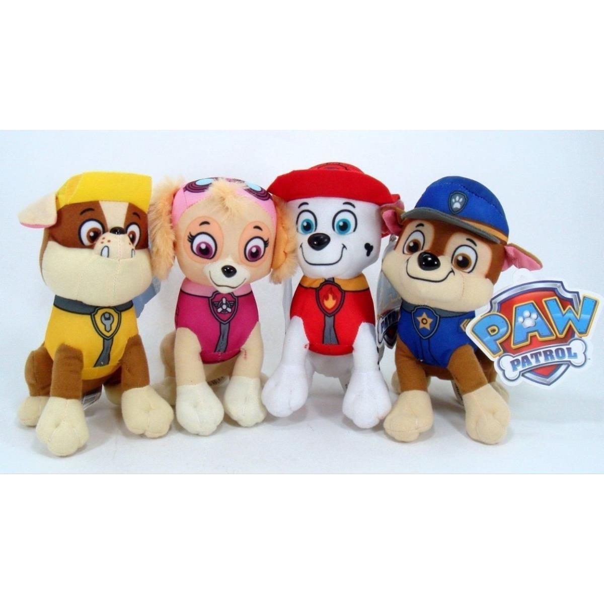 Custom slicc80 10 Sets 8 Paw Patrol Plush Stuffed Animal Toy Set: