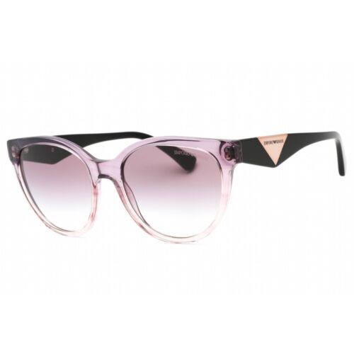 Emporio Armani Women`s Sunglasses Gradient Violet Full Rim Frame 0EA4140 59668H