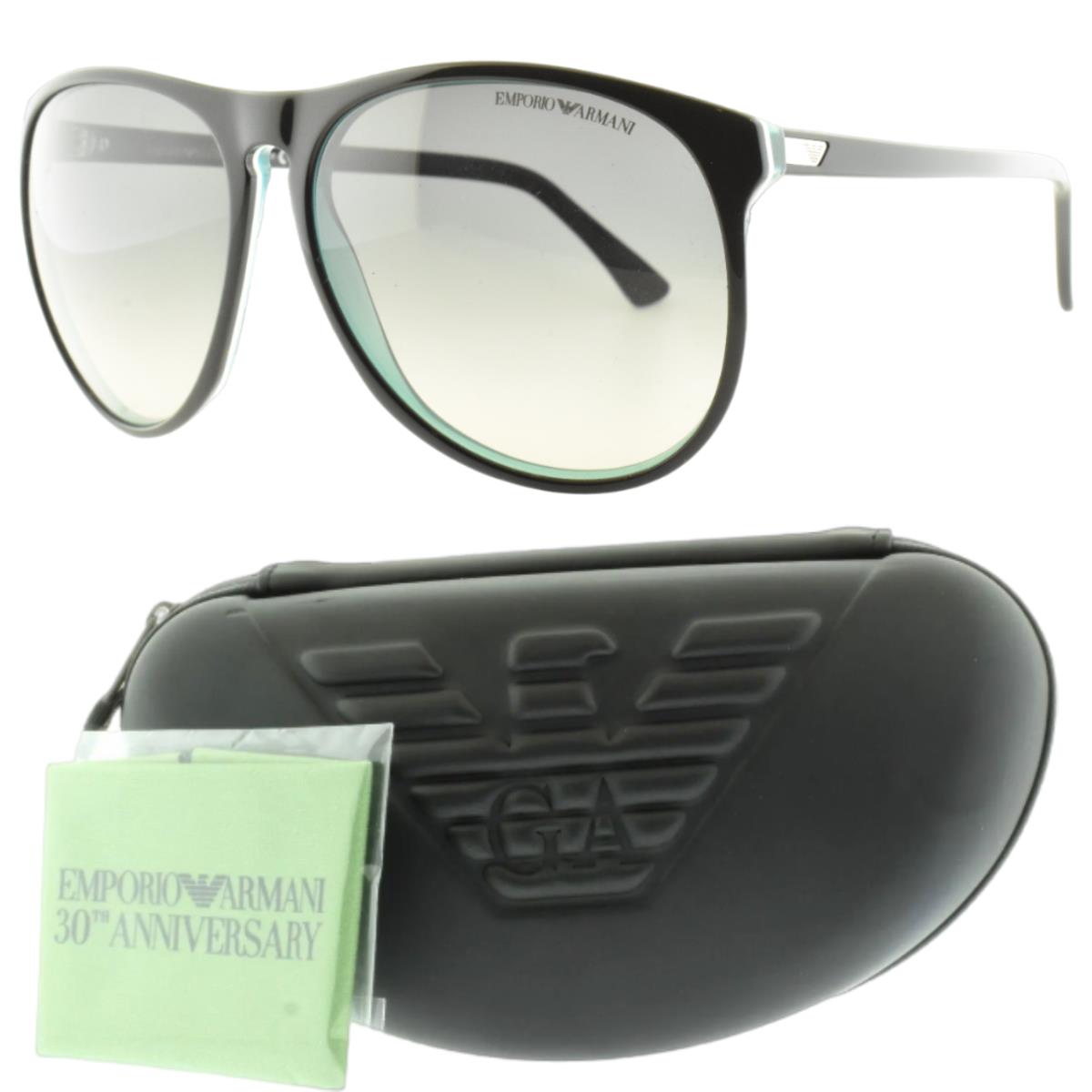 Emporio Armani EA9801/S Yvtdx Black Round Womans Sunglasses Only NO Case