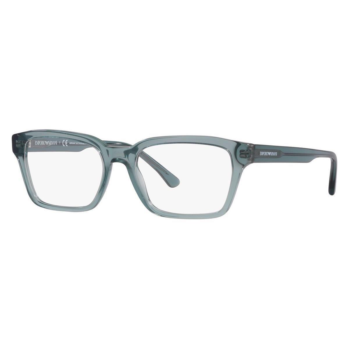 Emporio Armani EA3192 5911 Eyeglasses Transparent Blue 55-18-145