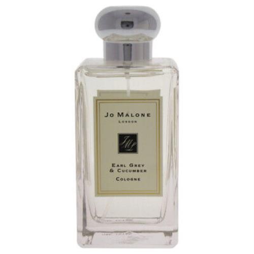 Earl Grey and Cucumber by Jo Malone For Women - 3.4 oz Cologne Spray