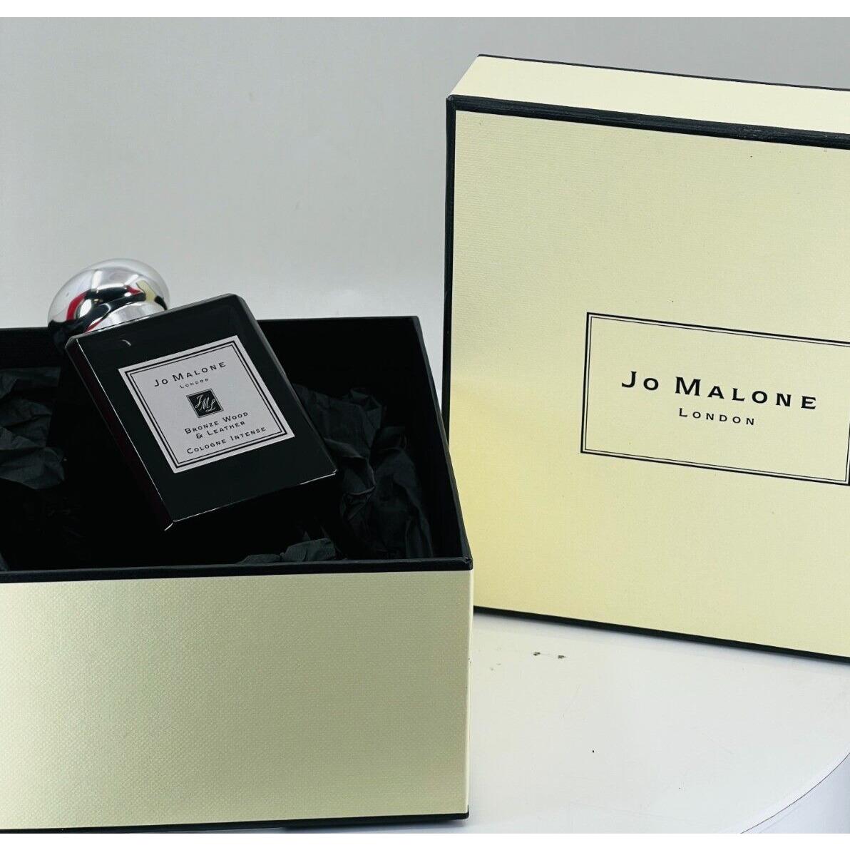 Jo Malone Bronze Wood Leather Cologne Spray -1.7oz Holiday