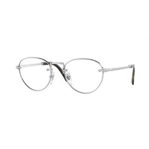 Persol PO2491V 1122 Phantos Silver Demo Lens 51 mm Unisex Eyeglasses