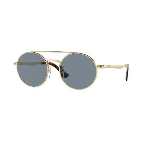 Persol PO2496S 515 56 Gold Light Blue 52 mm Unisex Sunglasses