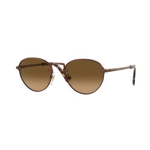 Persol PO2491S 1123M2 Brown Brown Gradient Polarized 49 mm Unisex Sunglasses