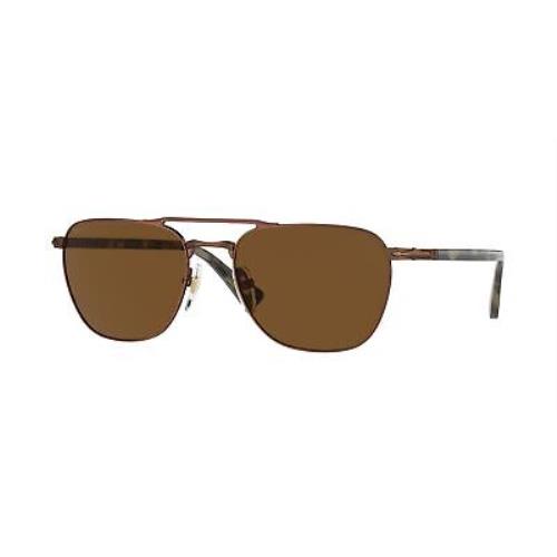 Persol PO2494S 114857 Pillow Brown Polarized Brown 53 mm Men`s Sunglasses