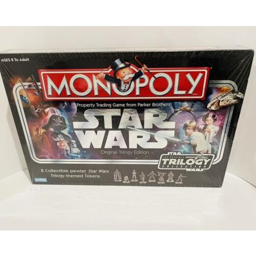 Monopoly Star Wars Trilogy Collectors Edition-new
