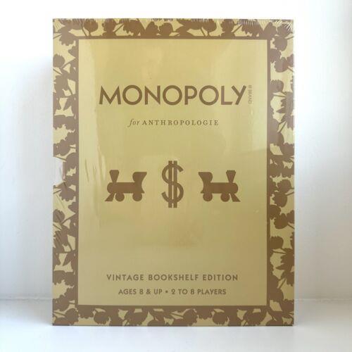 Monopoly For Anthropologie Vintage Bookshelf Edition Read Defect Game