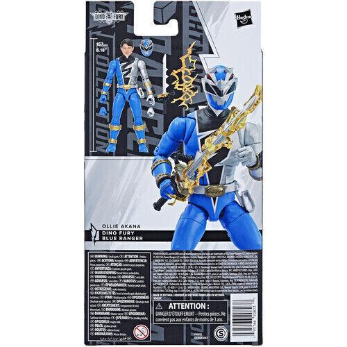 WB Hasbro Collectibles-power Rangers Lightning Collection-dino Fury Blue Ranger
