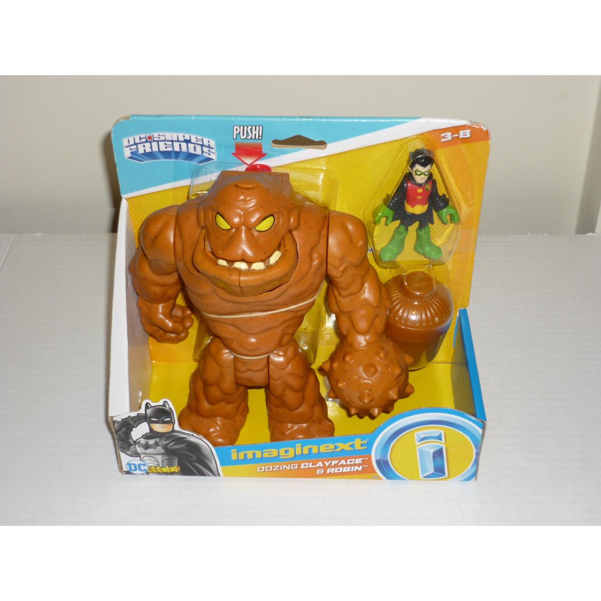 Fisher Price Imaginext DC Super Friends Oozing Clayface Robin Rare
