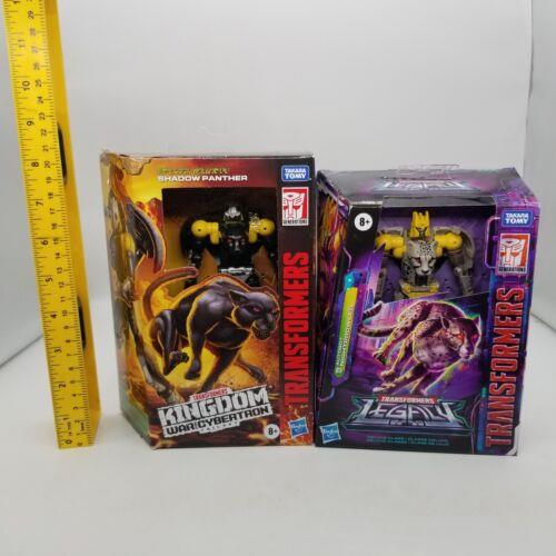 Shadow Panther Nightprowler Transformers Legacy Kingdom Deluxe Class Hasbro Set