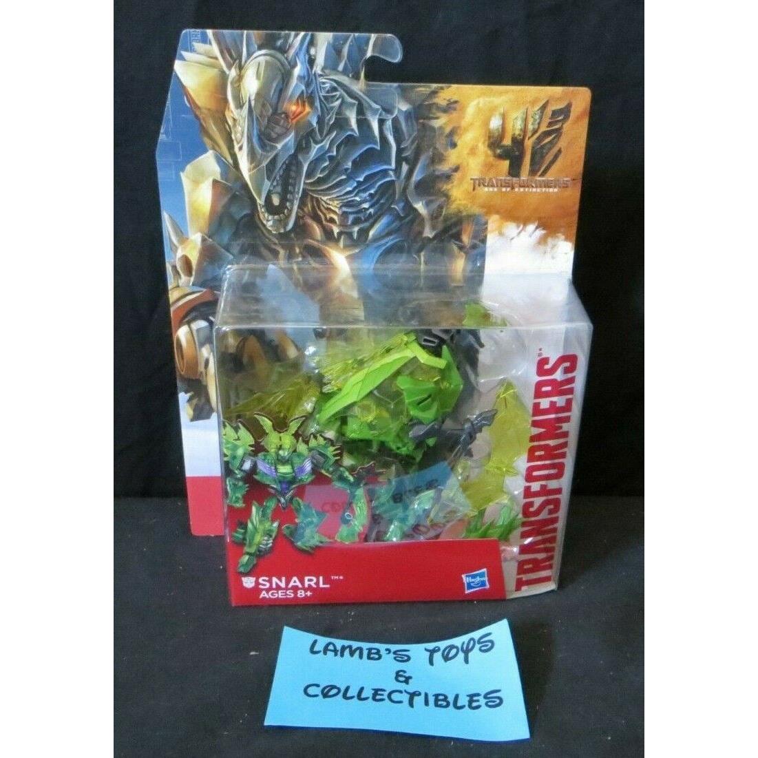 Transformers Snarl Age of Extinction Generations Deluxe Class Figure M4:H010