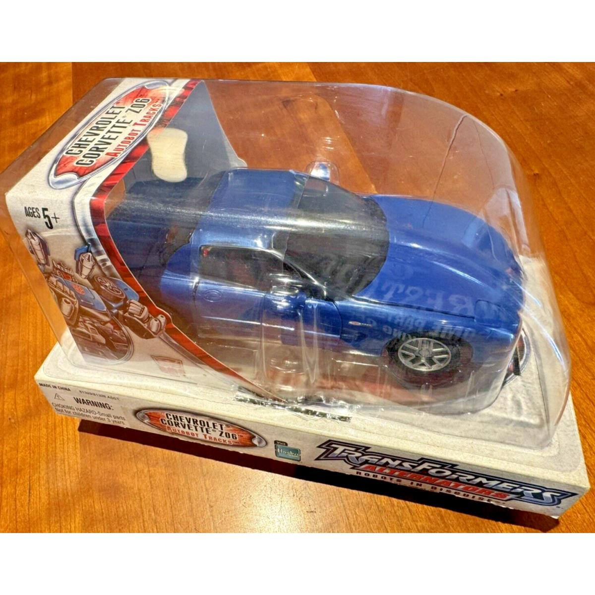 Hasbro Tomy Transformers Alternators Rid Tracks Chevrolet Corvette Z06 2005