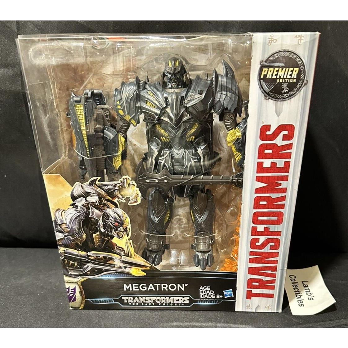 The Last Knight Premier Edition Leader Class 8 Megatron Transformers Hasbro Toy
