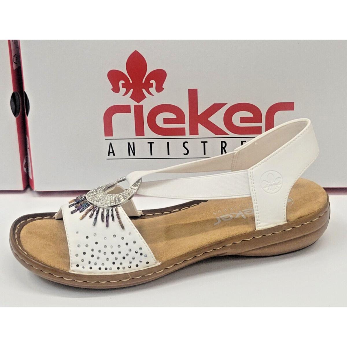 Rieker Womens Regina 80 White 38