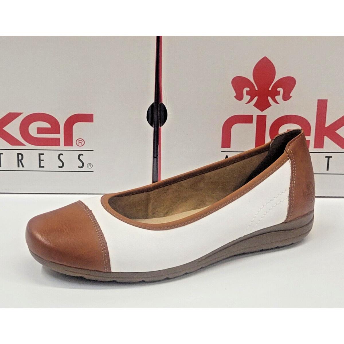 Rieker Womens Anita 51 White Combination 39