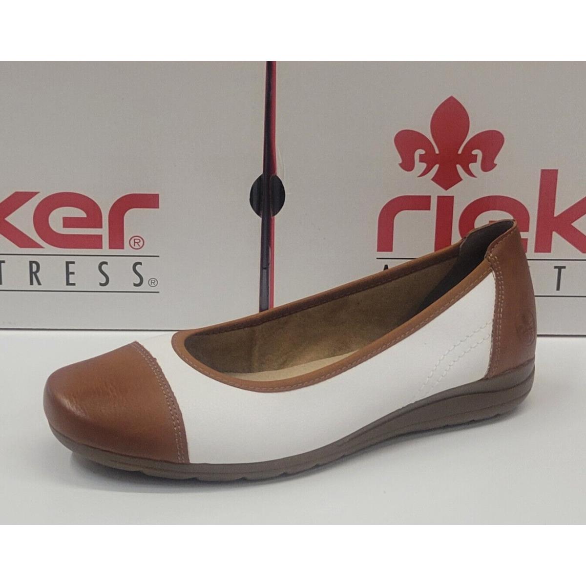 Rieker Womens Anita 51 White Combination 37