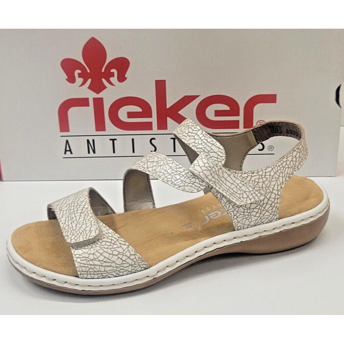 Rieker Womens Regina C7 White Combination 39