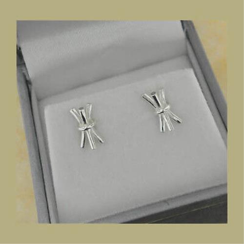 Hamilton Sterling Silver Irish St. Brigid`s Cross Rush Bale Earrings Spirit of Ireland