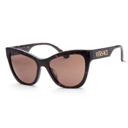 Versace Women`s 56mm Havana Sunglasses VE4417U-108-73