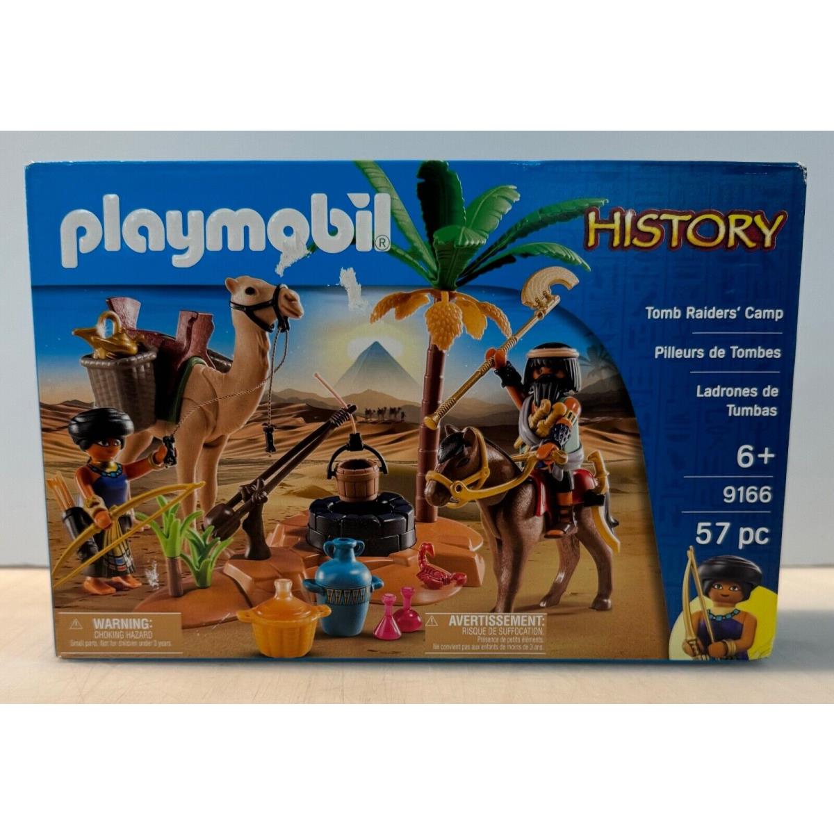 Playmobil 9166 Egyptian Tomb Raiders` Camp Egypt Retired