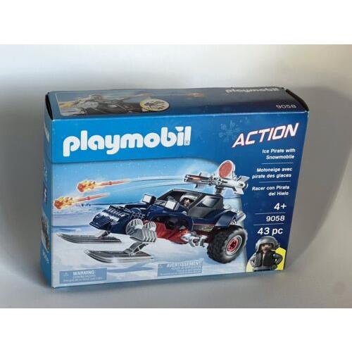 Playmobil Action Ice Pirate with Snowmobile Building Set 9058