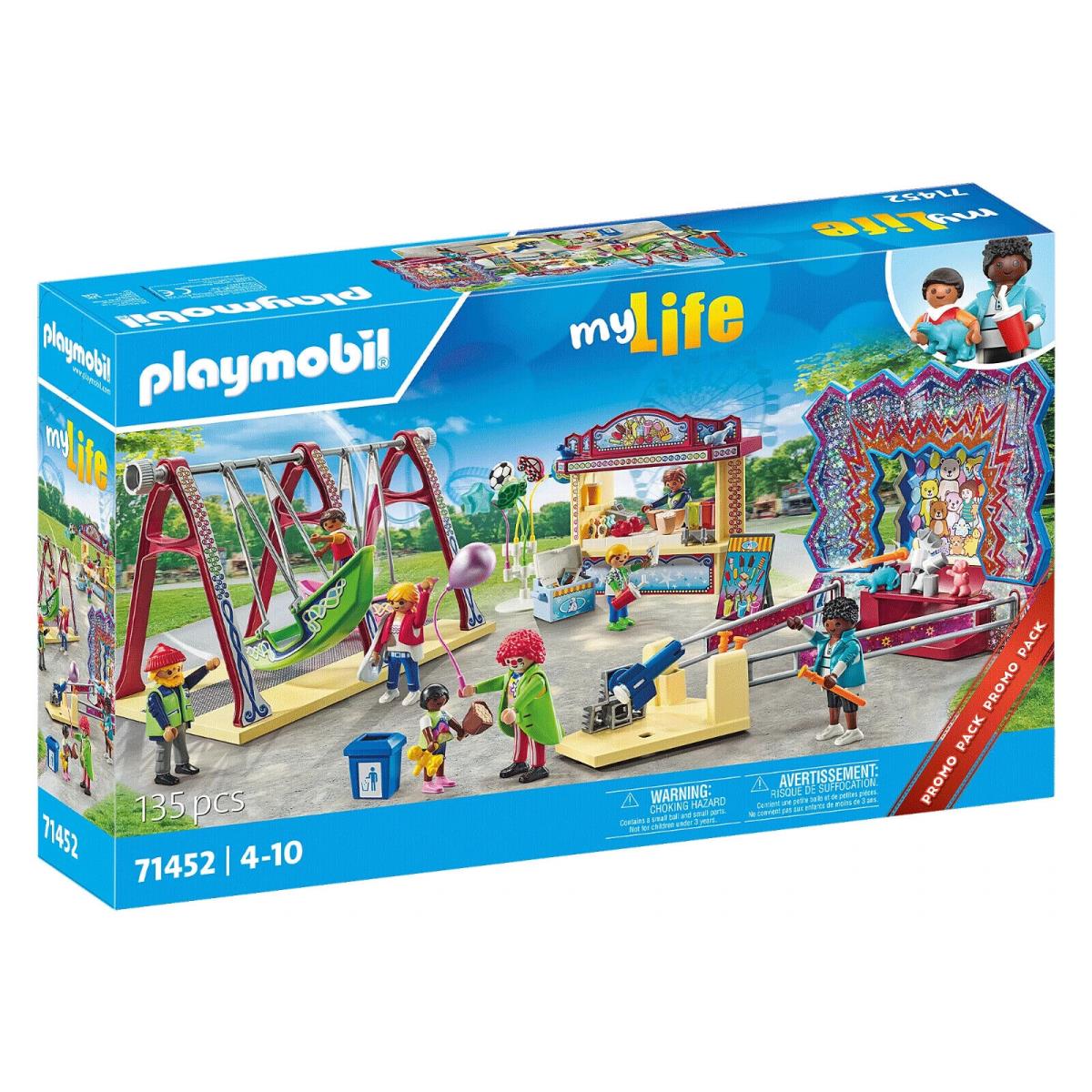 Playmobil My Life 71452 Fun Fair Mib/new