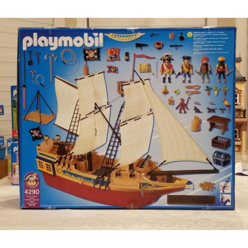 Retired Playmobil 4290 Pirate Ship