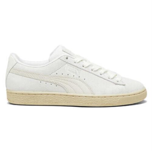 Puma Suede Classic Selflove Lace Up Womens White Sneakers Casual Shoes 39303101 - White