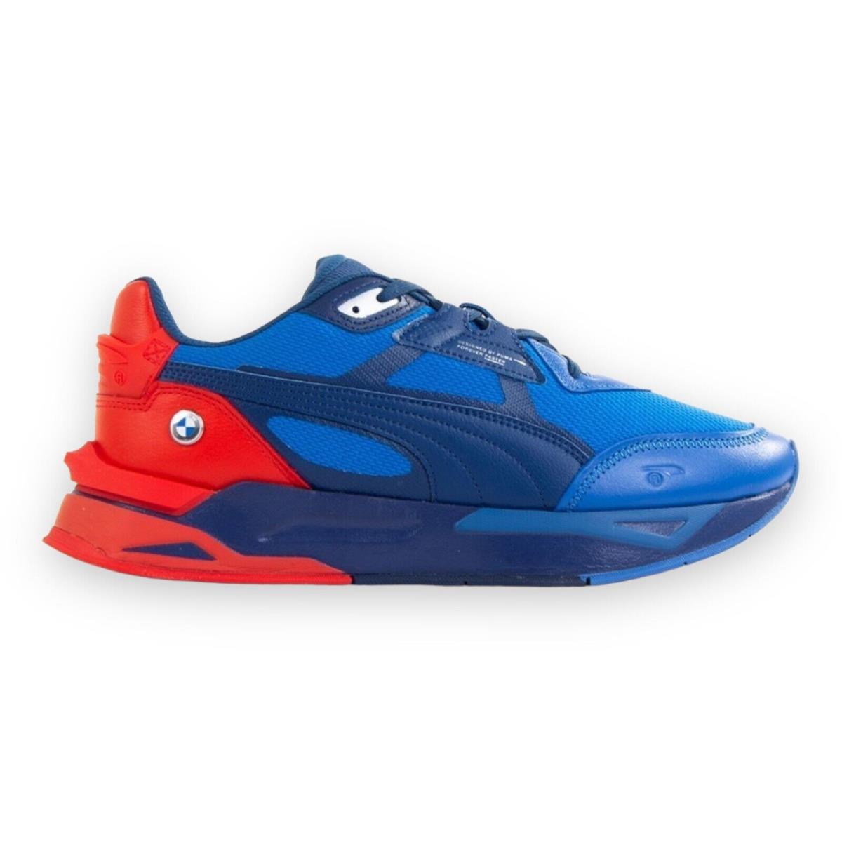 Puma Men`s Bmw M Motorsport Mirage Sport Sneakers 307113 01 - STRONG BLUE/ESTATE BLUE/FIERY RED
