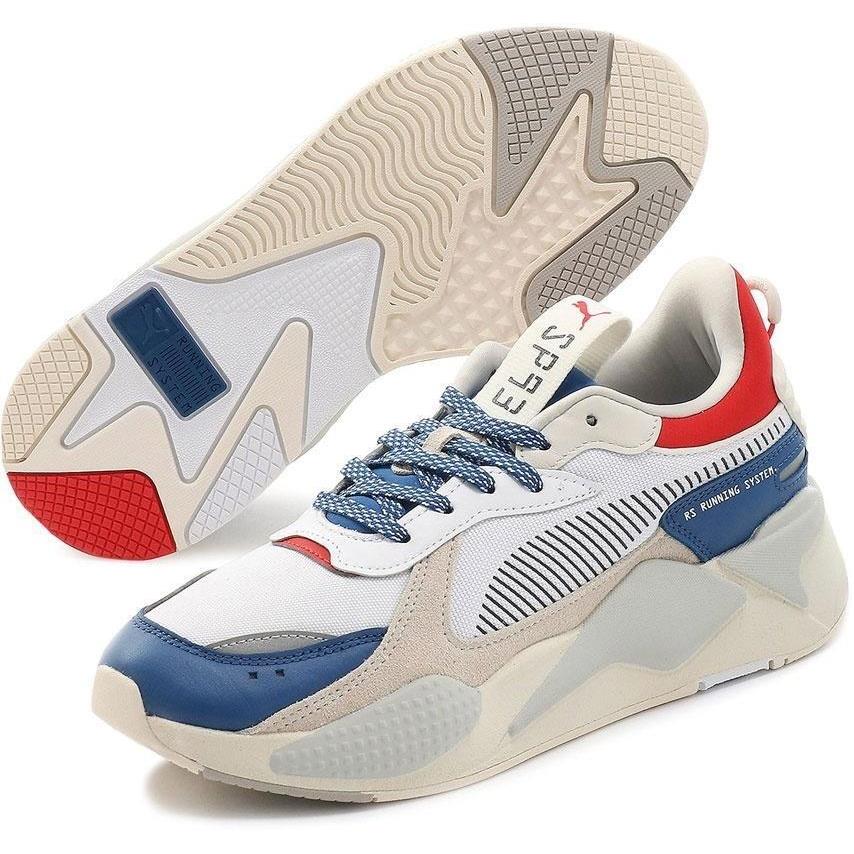 Puma Rs-x `aspen Arctic` 373888-01 Unisex Men 6-9 Women 7.5-10.5 Red Blue White