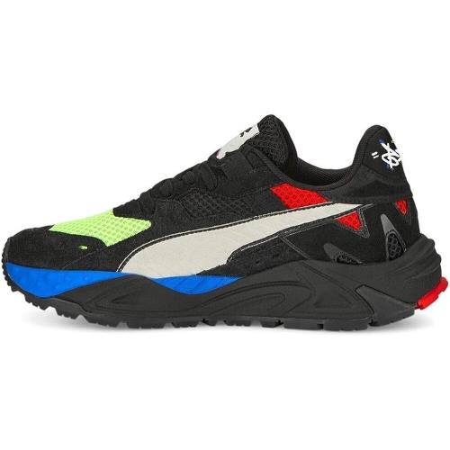 Puma Rs-trck X Nfs Black / White Men`s Lace Up Sneakers 30769101