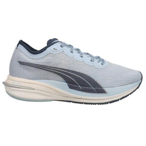 Puma Deviate Nitro Running Womens Blue Sneakers Athletic Shoes 194453-09 - Blue