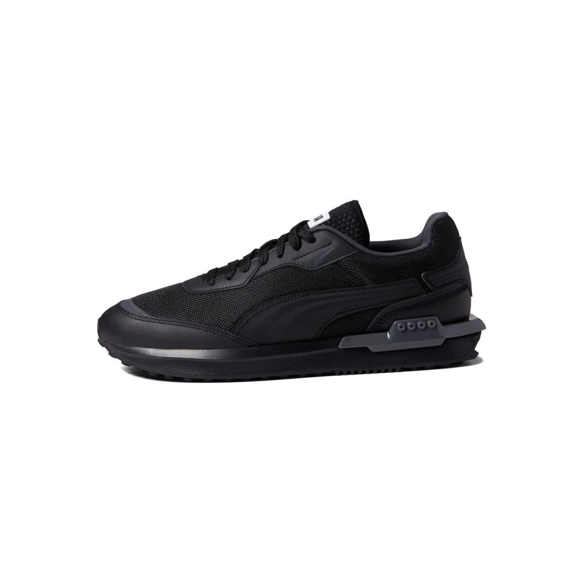 Puma City Rider Molded Puma Black Men`s Casual Sneakers 38341103