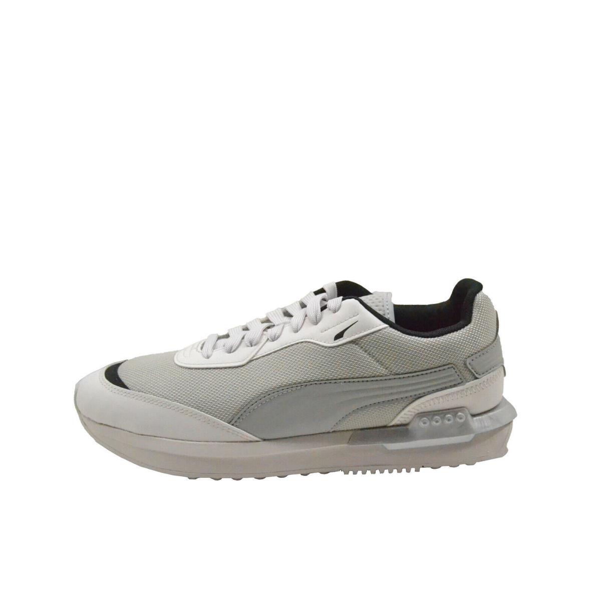 Puma City Rider Molded Nimbus Cloud Gray Men`s Casual Sneakers 38341101 - Nimbus Cloud Gray