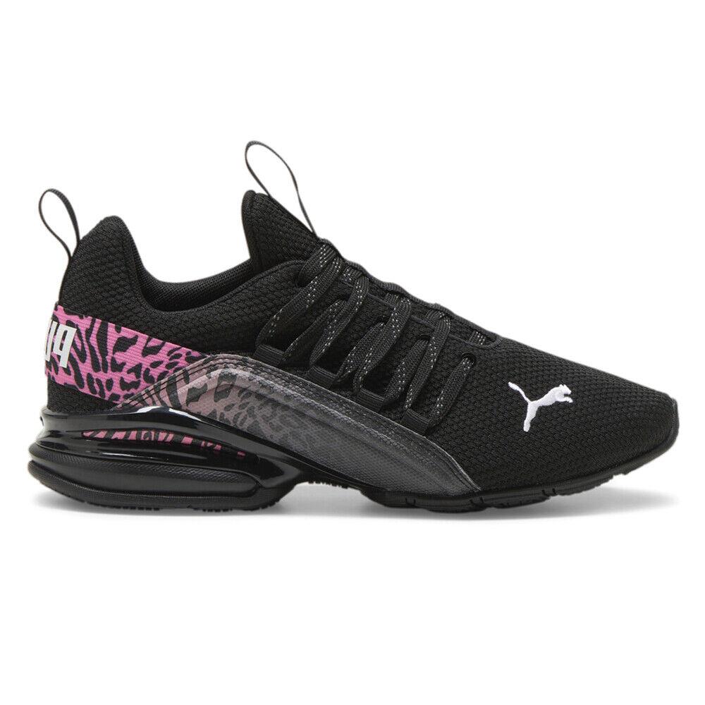 Puma Axelion Feline Fine Running Womens Black Sneakers Athletic Shoes 30972801