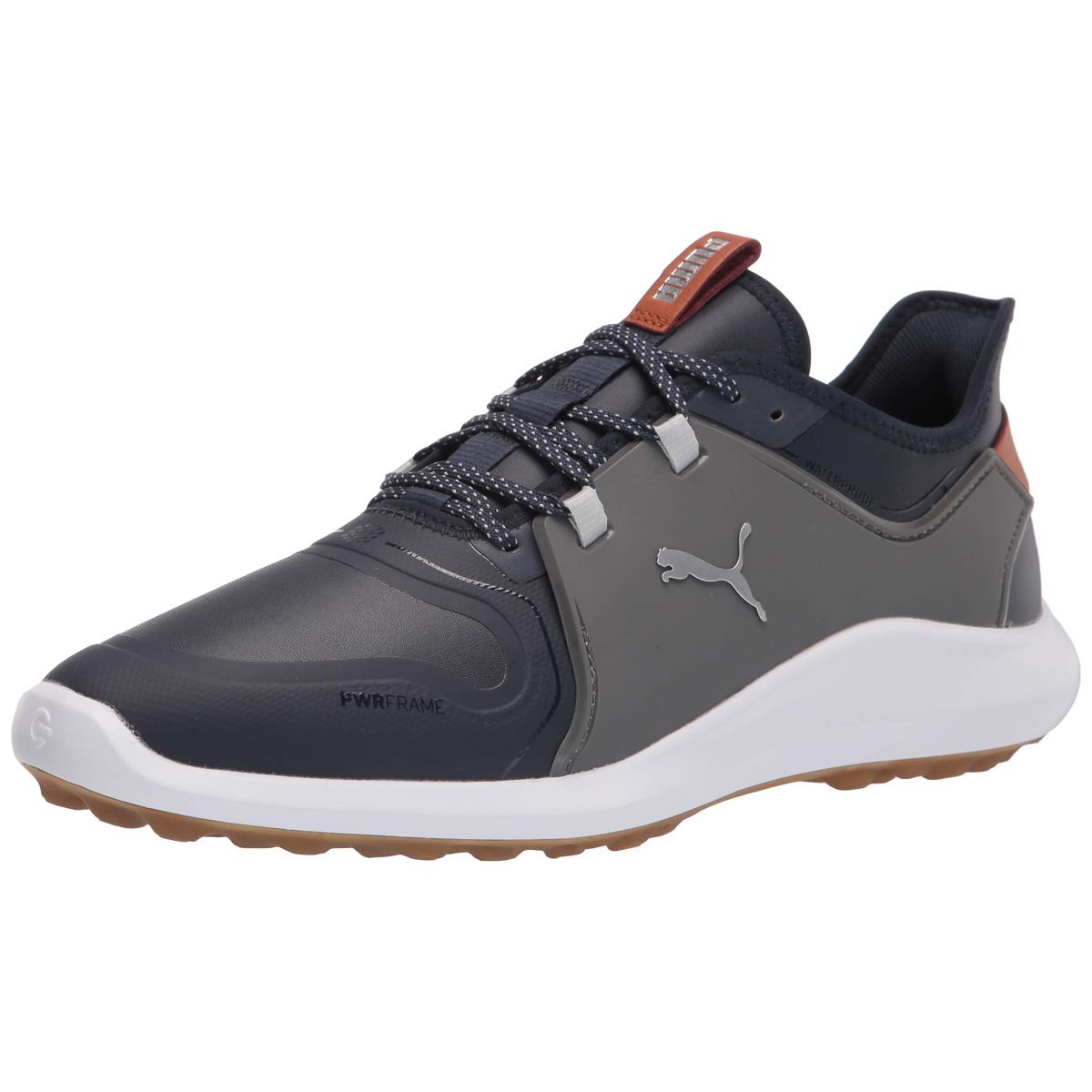 Puma Men`s Technical Sport Shoes Golf Navy Blazer-puma Silver-quiet Shade