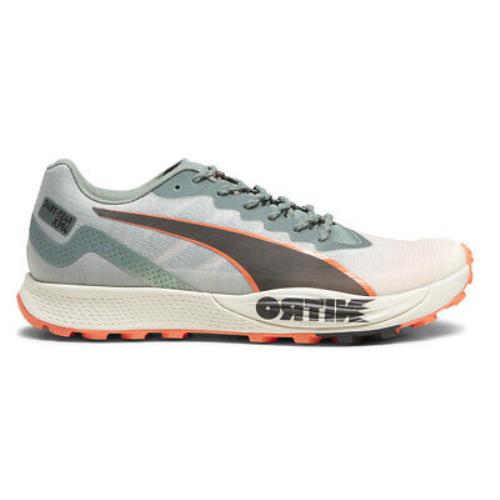 Puma Fasttrac Apex Nitro Running Mens Green Sneakers Athletic Shoes 37855005