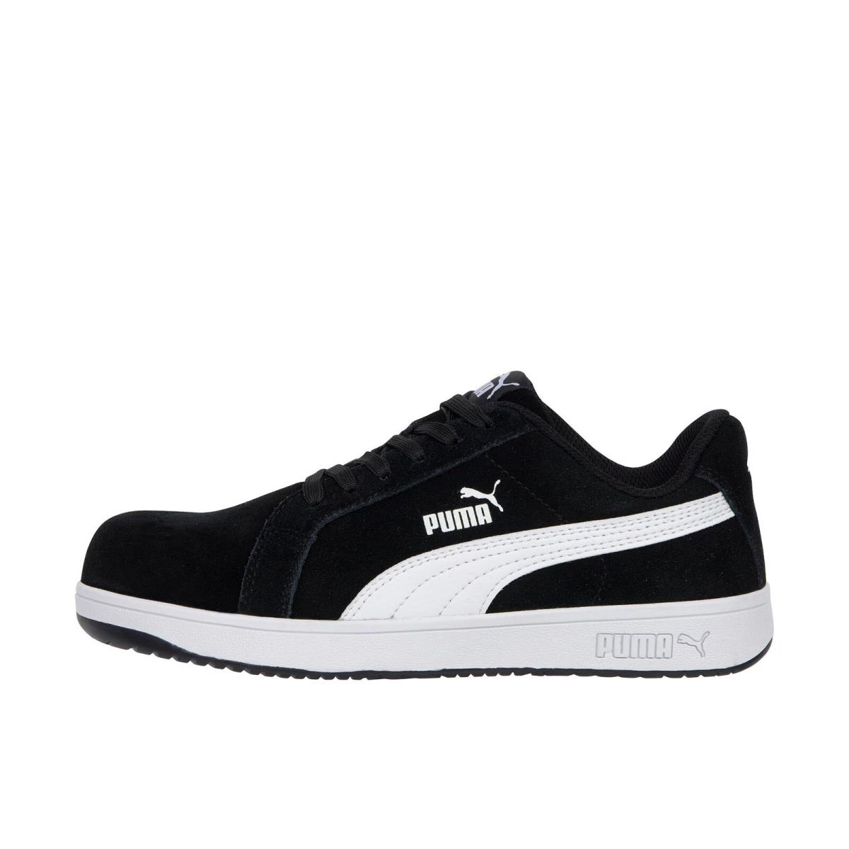 Puma Safety Heritage Low Composite Toe Black Black